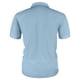 thumbnail image 3 of Camiseta informal de manga corta y color liso para hombre - Tejido ligero y transpirable - Cuello clásico para ocasiones informales de verano, 3 of 5