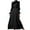 hwj# Black79, variant on Women'S Formal Dress Stain Solid Color Elegant Lantern Sleeve High Waist Belted Turtleneck Long Sleeve Party Gown Basic Fashionable Maxi Dresses,Dark Green,L