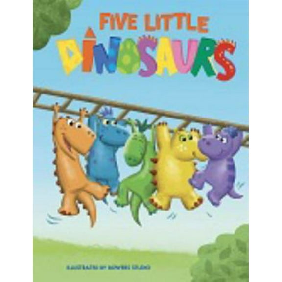 Pre-Owned Five Little Dinosaurs - Children's Chunky Padded Board Book - Friendship