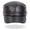 Black, variant on Hot Leathers HWL1009 Rub-Off Seam Medium Weight Leather Headwrap - Black with Gray - One Size Fits Most