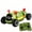 Single control-green, variant on Gesture Sensing RC Stunt Car Remote Control Toys with Sound of Insects,LED,Spray and Drift,RC Toys for Kids Boys Girls Christmas Birthday Gifts