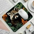 thumbnail image 2 of Raccoon Square Desk Pad Mouse Mat Gaming Mousepad, 8.3x9.8 Inch, Non-Slip Rubber Bottom, Printed, Suitable for Office and Gaming, 2 of 6