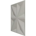thumbnail image 4 of Ekena Millwork 19 5/8"W x 19 5/8"H Bailey EnduraWall Decorative 3D Wall Panel, UltraCover Satin Blossom White (12-Pack for 32.04 Sq. Ft.), 4 of 6