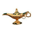 thumbnail image 2 of Lámpara de los deseos, adorno decorativo clásico europeo para estantería de decoración del hogar Verde, 2 of 8