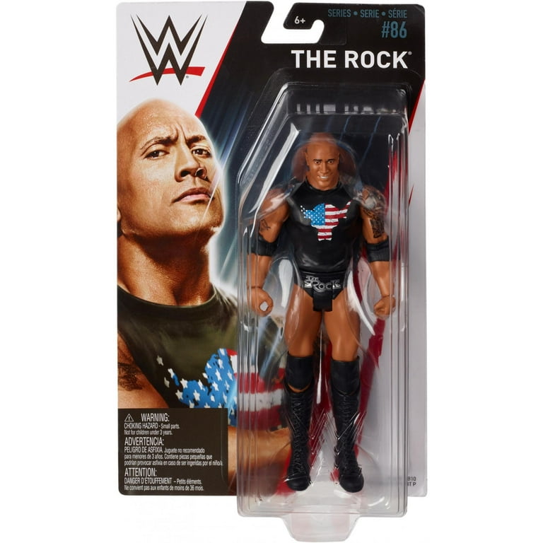 WWE Figure Series # 86 The Rock - Walmart.com