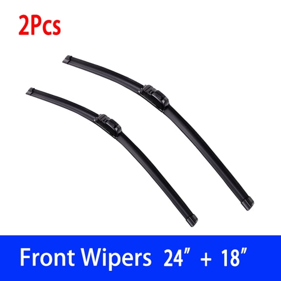 For Mazda 3 BM BN 2013-2018 Car Wiper U-type Soft Rubber Boneless Wiper HD Quiet Durable Automotive Wiper 24"+18"