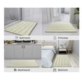 thumbnail image 4 of Cateissary Alfombrilla de baño antideslizante Chenille absorción de agua alfombra de suelo puerta de ducha lavable cocina dormitorio alfombras suministros Decoración del hogar 43x61cm Cateissary HA066571-01, 4 of 6