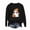 Black, variant on Tdoqot Womens Ghost Halloween Sweatshirt- Long Sleeve Cute Funny Pullover Shirts Tops Black Size XS