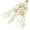 White, variant on Orchids Artificial Flowers, 10 Bunches Fake Silk Flowers for Decoration, Long Stem Artificial Flowers for Tall Vase Indoor Outdoor Wedding Home Office Party Hotel Decoration