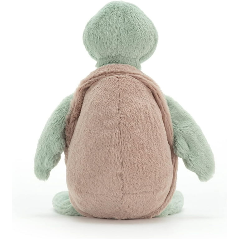 Jellycat Bashful Turtle Stuffed Animal, Medium 12 inches - Reptile