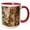 Red/White, variant on 3drose, River Birch Tree, Washington Arboretum, Seattle - Us48 Dgu0232 - Darrell Gulin, 11oz Two-tone Black Mug