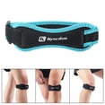 thumbnail image 6 of Patella Strap Knee Brace Support Knee Protection Patella Protector Patella Stabilizer Knee Strap for Training ,Squats, Basketball ,Football, Blue, 6 of 10