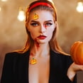 thumbnail image 3 of 30 hojas de tatuaje temporal de Halloween, cicatrices falsas de Halloween, tatuajes temporales de zombis con heridas sangrientas falsas de terror para fiesta de Halloween, 3 of 5
