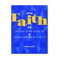 thumbnail image 3 of Scripture Walls Now Faith Is Confidence Hebrews 11:1 Christian Wall Art Bible Verse Print Ready To Hang, 3 of 18