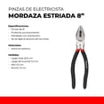 thumbnail image 4 of PINZAS DE ELECTRICISTA MORDAZA ESTRIADA 8" SANTUL 7675, 4 of 5