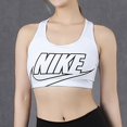 thumbnail image 3 of Sujetador deportivo Nike original de alta resistencia y resistente a los golpes para correr, ropa interior deportiva de moda para fitness 899371-091, 3 of 5