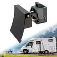 thumbnail image 2 of S SERENABLE RV Cabinet Latch Lock Accessories Cupboard Knob for Office Yacht Dark Gray, 2 of 9