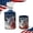 Bottle & Glass Set-B, variant on Lksixu 250th Anniversary Whiskey Decanter, 1776-2026 Commemorative Glass Bottle with Liberty Bell Stopper, Independence Day Patriotic Heritage Whiskey Bottle for Liquor, Bourbon, Scotch or Wine
