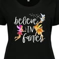 thumbnail image 4 of Inktastic Believe in Fairies Women's Plus Size T-Shirt, 4 of 5