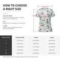 thumbnail image 5 of Naloa Music Lover Dinosaur Print T-Shirts Short Sleeve V Neck Tees for Women Fashion Tops Trendy Lightweight Soft Casual Summer Outfits Clothes, 5 of 5