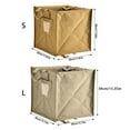 thumbnail image 3 of Foldable Outdoor Camping Multifunction Trash Storage Box Large Capacity Folding Trash Can Trash Storage Basket with Rope, 3 of 9