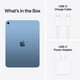 thumbnail image 3 of IPAD APPLE 11 PULG A16 WI FI 128GB AZUL, 3 of 8