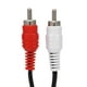 DKJ 0,25 Mètre RCA Câble Audio 3,5 Mm Femelle à 2 RCA Adaptateur Stéréo Mâle Y Câble pour HDTV Amplificateur Casque – image 2 sur 7