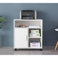 thumbnail image 6 of Printer Kitchen Office Storage Stand With Casters, 6 of 9