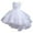 White, variant on THDHVS Flower Girl Dress,Dresses for Girls,Summer Girls' Solid Color Sleeveless Round-Neck Z-Shoulder Wedding Dress Mesh Princess Dress for Kids Pink 4-5 Years