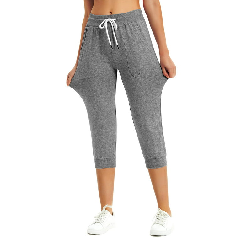  SPECIALMAGIC Women's Sweatpants Cropped Jogger French