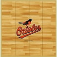 thumbnail image 2 of Coopersburg Sports Baltimore Orioles 8" x 8" Fan Floor, 2 of 2