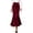 A-Red663, variant on Women's High-Waisted Bodycon Skirt Elegant Formal Evening Full-Length Maxi Skirt