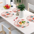 thumbnail image 6 of Cute Strawberry Placemats Round Table Mats Non-Slip Washable Heat Resistant Kitchen Place Mat for Home Dining Coffee Tabletop (6PCS) Home Decor, 6 of 7