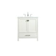 thumbnail image 3 of 30 inch single bathroom vanity in blue, 3 of 7