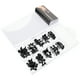 thumbnail image 4 of 100 uñas postizas con forma de flor para manicura, 4 of 8