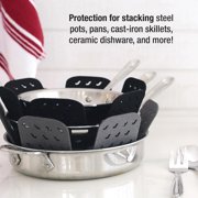 All-Clad Cookware Protectors, 6-Pack, Black/Gray