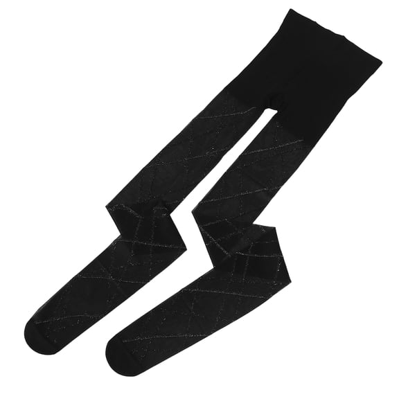 Milisten Glitter Tights Women in Vintage Design Polyester Material 1Pcs Perfect for Stage Performance