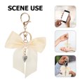 thumbnail image 3 of Llavero bowknot llavero lindo bact colgante encanto llavero mochila mochila llavero, 3 of 6