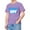 Purple, variant on TOOYOU Boys Summer T-Shirt Child Short Sleeve Happy Brithday Prints T Shirt Trendy Fans Present Tops Size 2-3 Years Black