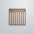 thumbnail image 5 of Ekena Millwork 11 3/8"W x 11 3/8"H x 3/8"T Small Cedar Park Decorative Fretwork Wood Wall Panels, Walnut, 5 of 6