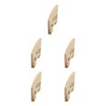 thumbnail image 2 of Transemion Wood Effortless Installation And Fit Violin Bridge Slots Easy To Install Violin Strings Bridge As shown 5Set, 2 of 6