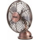 thumbnail image 2 of HOLMES Heritage 4-Inch Mini USB Desk Fan, cobre cepillado, 2 of 2