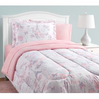 Parisian Petals 8-Piece Bed in a Bag With Extra Sheet Set