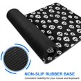 thumbnail image 6 of Long Mouse Pads for Desk,Black White Skull Pattern Desk Mats on Top Of Desks, Desk Mouse Pad Extra Large with 3mm Non-Slip Base and Stitched Edge for Gaming,Office,Work,Home 47.3"x23.6", 6 of 6