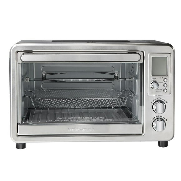Horno con Freidora de Aire Hamilton Beach Digital Acero Inoxidable
