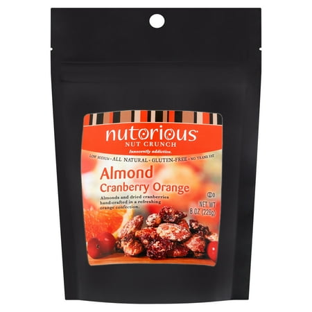Nutorious Nut Crunch Almond Cranberry Orange, 8 oz