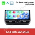 thumbnail image 2 of ZWNAV 12.3 inch Car Radio Android 13 For Porsche Cayenne 2010-2016 Car GPS Navigation Multimedia Player HeadUnit Radio Media Satnav Carplay, 2 of 14