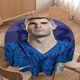 thumbnail image 4 of Christian Pulisic Mantel Redondo con Estampado Icónico de Temática, Se Adapta a la Mayoría de Mesas, Fácil de Cuidar, Regalo Perfecto para Aficionados, Amigos y Familia.152cm, 4 of 6