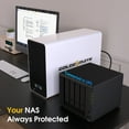 thumbnail image 2 of GOLDENMATE 1500VA/1000W LiFePO4 UPS Battery Backup & Surge Protector, Line Interactive Pure Sinewave, AVR, 296Wh, 8 Outlets, LCD Display, 2 of 10