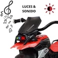 thumbnail image 3 of Triciclo para Niños JOYKOO Diseño de Moto Luz y Sonido 2 a 4 años Rojo, 3 of 6